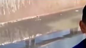 El pequeño Andrick conmovió a todos con su inocencia.