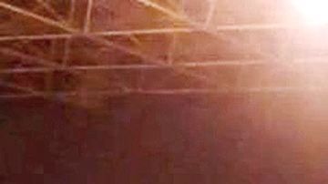 La lesionada era trasladada a la Cruz Roja.