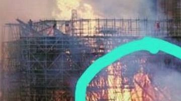 La imagen que Rowan compartió se hizo viral.