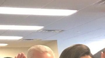 Vargas hizo su juramento en Nueva Jersey.