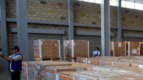 Las donaciones llegaron a Cúcuta en febrero.
