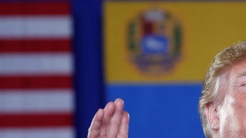 Donald Trump se enfrenta a una encrucijada en Venezuela.