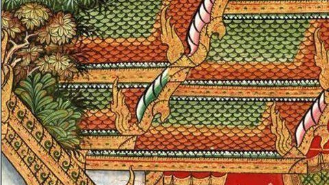 Los rituales en las coronaciones de reyes en Tailandia.