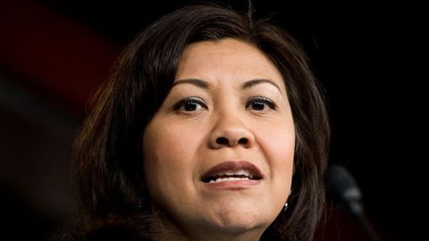 Derechos de autor de la imagenGETTY IMAGES
Image caption
Norma Torres es la primera mujer centroamericana en el Congreso de Estados Unidos.