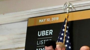 Uber hizo su estreno en bolsa este viernes.