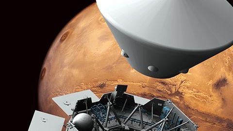 El rover Rosalind Franklin viajará en una cápsula.