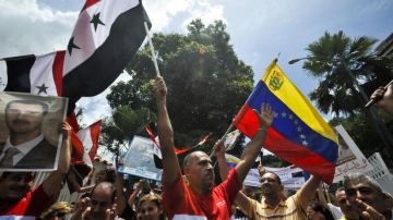 Lo que ocurre en Venezuela es "similar" a lo que sucede en Siria.