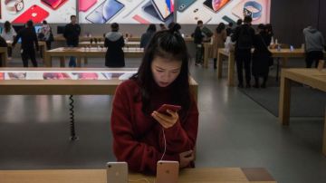 Los productos de Apple son apreciados en China.
