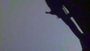 Insight captó la aurora de Marte el 24 de abril de 2019.