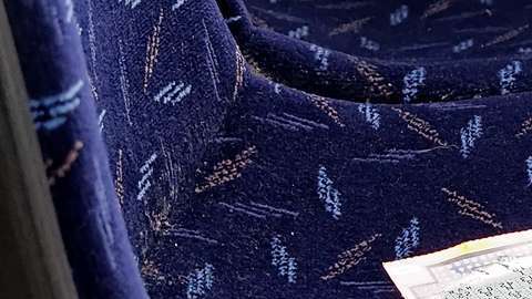 Los billetes de lotería de "raspadito" son populares.