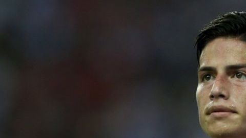 James Rodríguez, delantero colombiano del Bayern Munich