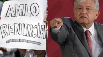 Este mes se realizaron marchas en varias ciudades de México pidiendo la renuncia de AMLO