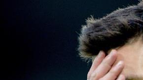 Messi se lamenta tras la eliminación del Barcelona en la Champions League