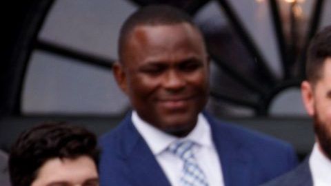 El presidente de Estados Unidos, Donald Trump, recibió en la Casa Blanca a los Medias Rojas de Boston.