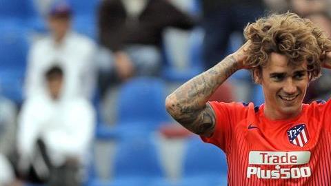 Antoine Griezmann entrenó por última vez con el Atlético de Madrid