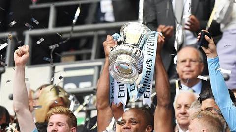 Manchester City se proclamó campeón de la FA Cup tras golear 6-0 a Watford en la final