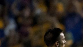 Tigres festeja el pase a la final del Clausura 2019 después de derrotar a Rayados de Monterrey.