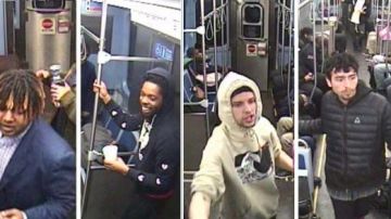 La víctima estaba dormida en el tren cuando los sospechosos lo atacaron y le robaron dinero en efectivo antes de salir corriendo.