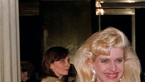 Donald Trump y su exesposa, Ivana, en 1989.