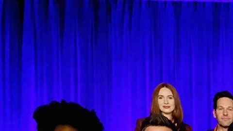 Los actores, director y productor de Avengers: Endgame.