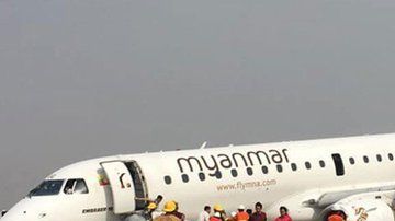 Ante la gran pericia del piloto, todos los pasajeros resultaron ilesos.