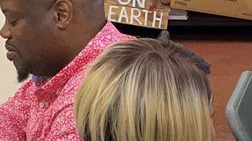 De Blasio el sábado 18 de mayo en Orangeburg, Carolina del Sur