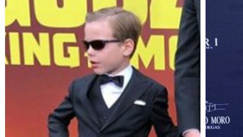Miguel Bosé en la alfombra roja.
