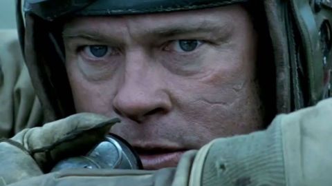 Brad Pitt en "Fury"