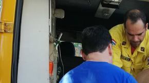 El sujeto fue ingresado a un hospital de Paraguay,