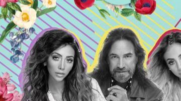 El Buki y sus hijas Marla y Alison.