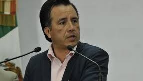 Cuitláhuac García, gobernador de Veracruz.
