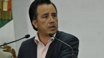 Cuitláhuac García, gobernador de Veracruz.
