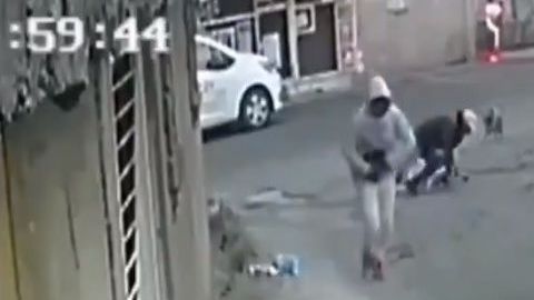 Robo en la Ciudad de México.