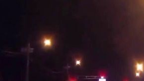 Crespo al momento de disparar