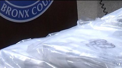 Parte de la droga incautada