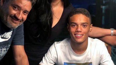 Joao tiene 14 años y es considerado una promesa en el Cruzeiro de Brasil