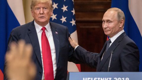 Trump ha demostrado tener una admiración especial por Putin.