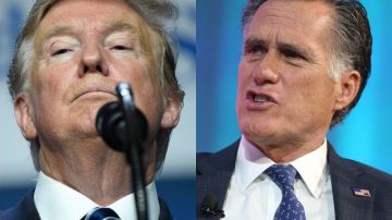 Romney no le tiembla la mano para criticar a Trump