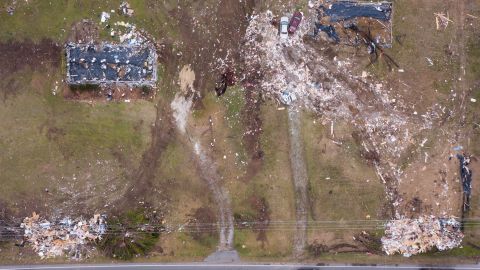 Numerosos tornados arrasaron en Alabama y Georgia en marzo.