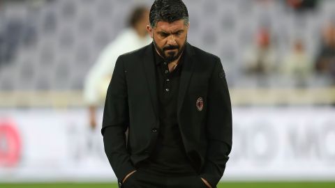 Gennaro Gattuso falló en calificar a la Champions League.