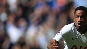 LONDON, ENGLAND - MAY 12: Kyle Walker-Peters of Tottenham Hotspur during the Premier League match between Tottenham Hotspur and Everton FC at Tottenham Hotspur Stadium on May 12, 2019 in London, United Kingdom. (Photo by Marc Atkins/Getty Images)