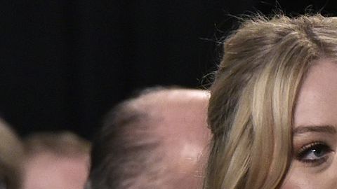 Tiffany Trump  en un evento de su padre. MANDEL NGAN/AFP/Getty Images