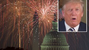 Trump podría convertir la celebración del 4 de julio en un evento personal.