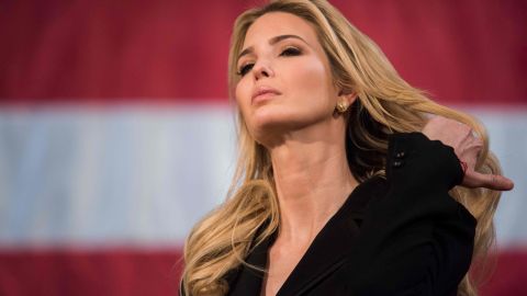 La primera hija Ivanka Trump.