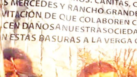 Grupo del narco conocido como La Barredora amenaza con hacer una limpia en Zacatecas