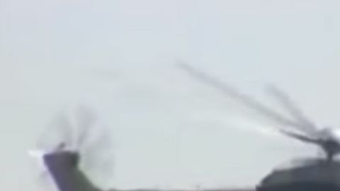 El CJNG derribó el helicóptero de la Marina mexicana con lanzacohetes RPG.