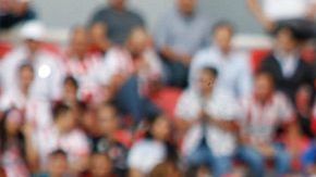 Necaxa celebra el gol solitario de Cristian Calderón ante los Rayados del Monterrey.