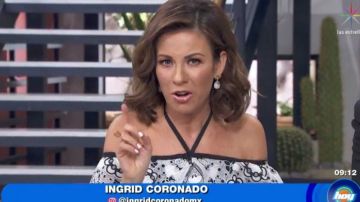 Ingrid Coronado en Televisa.