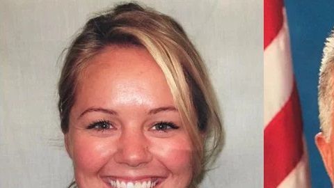 Los oficiales de la Policía Lesley Zerebny (izq) y José Gilbert Vega (der), respondieron a una llamada de emergencia por un altercado familiar en una residencia de Palm Springs en octubre del 2016.