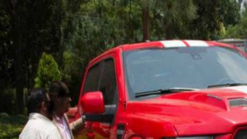 La enorme "troca" subastada por AMLO y que perteneció a cercano de El Chapo